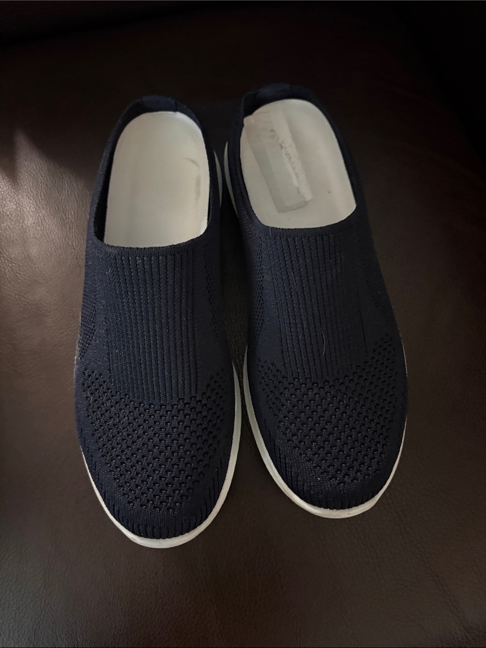 Women’s Slip-On Knit Sneakers - Navy